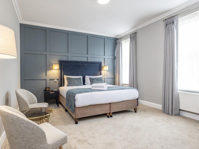 Double bedroom at Sandymount Hotel