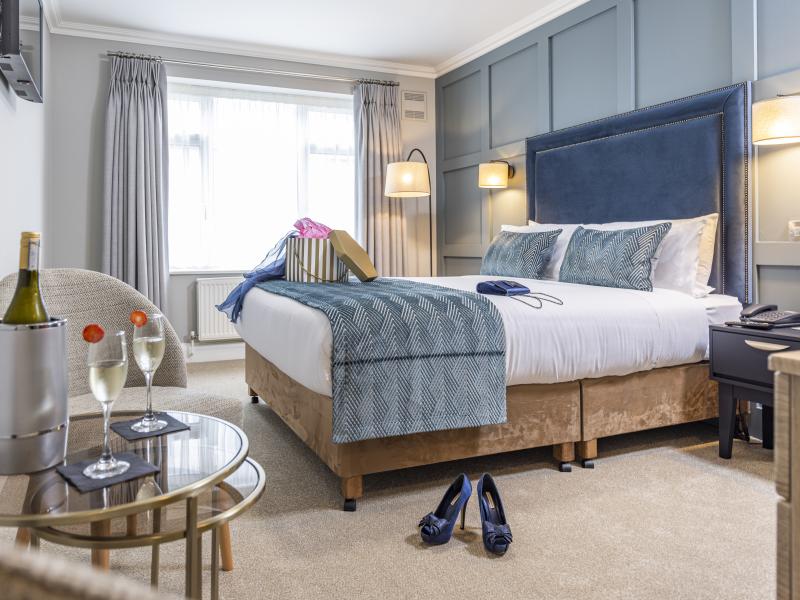 Double bedroom at The Sandymount Hotel